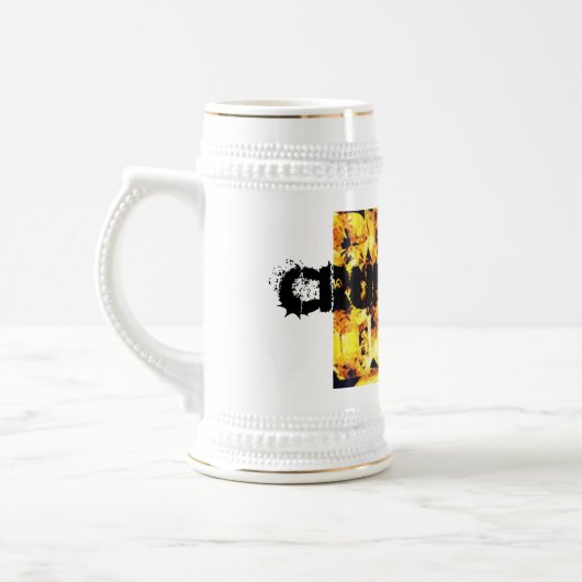 Crunk Saft Bierglas (Links)