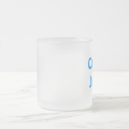 Crunk Saft Mattglastasse (Mittel)