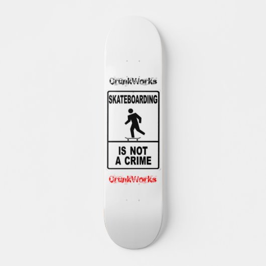 CrunkWorks-Skateboards Skateboard (Vorne)
