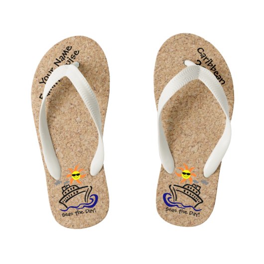 Crup Flip Flops Kinder Kinderbadesandalen (Fußbett)
