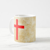 CRUSADER CROSS KAFFEETASSE (Vorderseite Links)