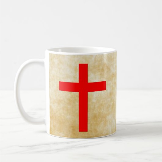 CRUSADER CROSS KAFFEETASSE (Links)
