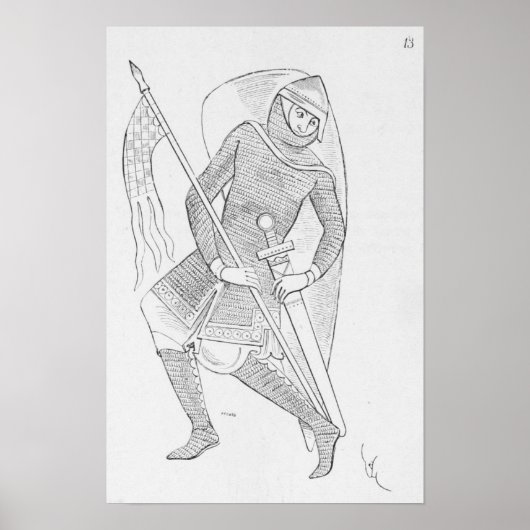 Crusader Knight Poster (Vorne)