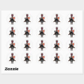Crusader Knight Sticker (Blatt)