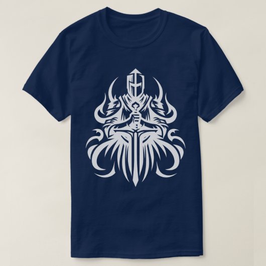 Crusader Knight T-Shirt (Design vorne)
