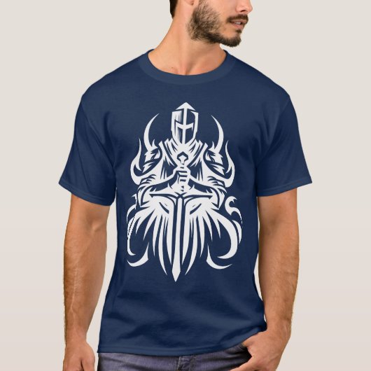Crusader Knight T-Shirt (Vorderseite)