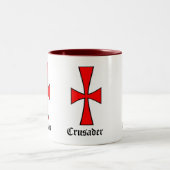 Crusader-Tasse für den Kaffee Zweifarbige Tasse (Mittel)