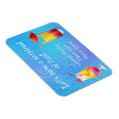 Cruse Door Stateroom Magnet trinkt Cocktails (Rechte Seite)