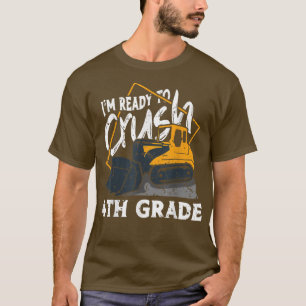 Crush 4. Klasse Zurück zur Schule Shirt Traktor Ve