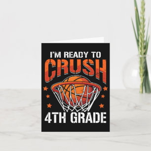 Crush 4th Grade Bysketbyll Byck to School Boys Kin Karte