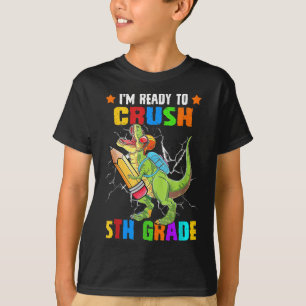Crush 5. Klasse Dinosaurier-Rucksack Bleistift Zur T-Shirt