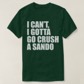 Crush a Sando  T-Shirt (Design vorne)