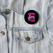Crush Breast Cancer Nk T-rex Dinosaur Monster Truc Button (Beispiel)