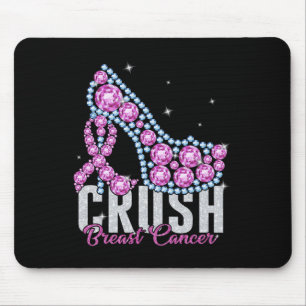 Crush Brustkrebs Bling Ribbon Mousepad