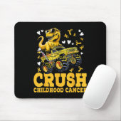 Crush Childhood Cancer Awareness Monster Truck Din Mousepad (Mit Mouse)