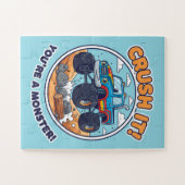 Crush It! You're A Monster! - Epic Cartoon Monster Puzzle (Horizontal)