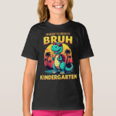 Crush Kindergarten Back To School Dinosaur T-Rex T-Shirt (Vorderseite)