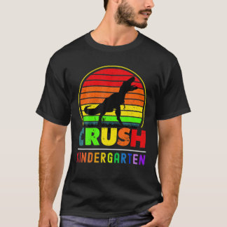 Crush Kindergarten Der sonnige erste Schultag T-Shirt