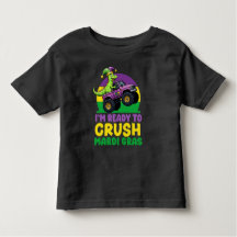 Crush Mardi Gras Monster Truck Dinosaur rex Todd