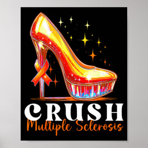 Crush Ms Bewusstsein High Heel Orange Band Poster