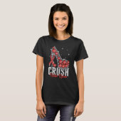 Crush Multiple Myeloma Twinkle Ribbon Support T-Shirt (Vorne ganz)