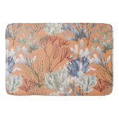 Crushed Apricot Corals Badematte (Vorderseite)