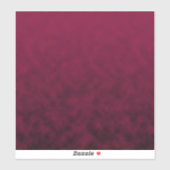 Crushed Bloom Aufkleber (Blatt)