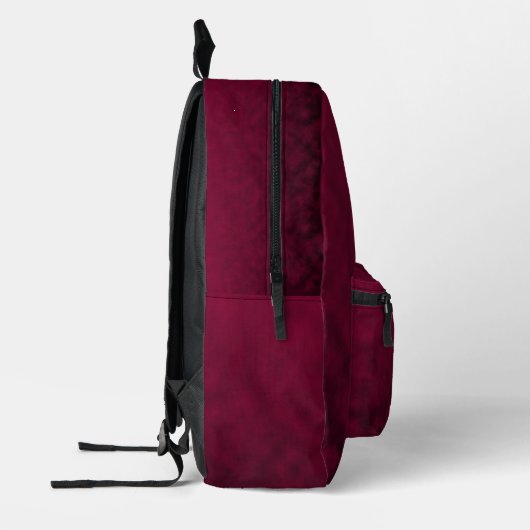 Crushed Bloom Bedruckter Rucksack (Links)
