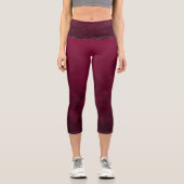 Crushed Bloom Capri Leggings (Vorderseite)