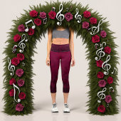 Crushed Bloom Capri Leggings