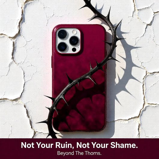 Crushed Bloom iPhone Hülle