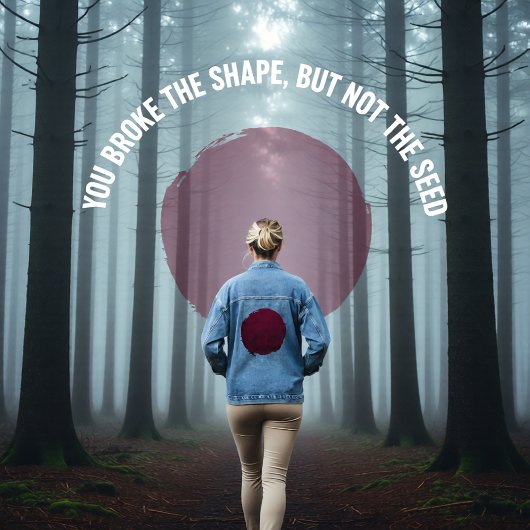 Crushed Bloom Jeansjacke