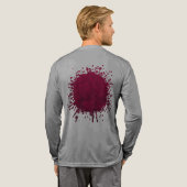 Crushed Bloom Tri-Blend Shirt (Voller Rücken)