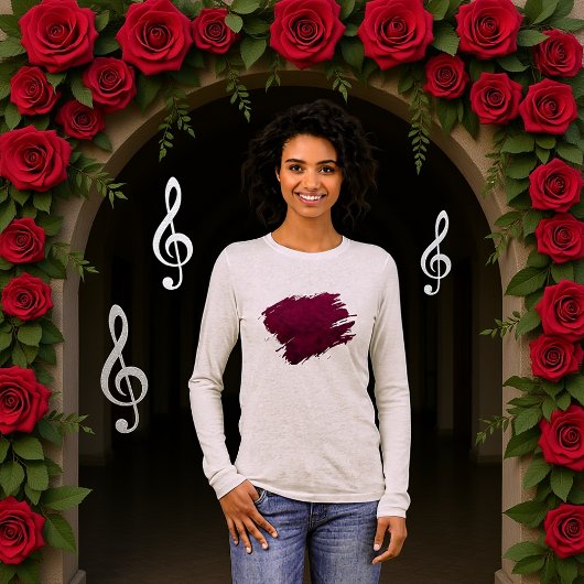 Crushed Bloom Tri-Blend Shirt