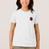 Crushed Bloom Tri-Blend Shirt (Vorderseite)