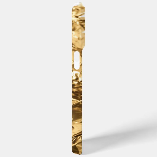 Crushed Golden Folds Case-Mate iPhone Hülle (Rückseite / Rechts)