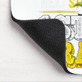Crushed Kindergarten Nächste Haltestelle 1. Stufe Mousepad (Ecke)