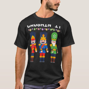 Crushin It Flossing Nutcracker Weihnachtsdance T-Shirt