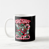 Crushin' It Nutcracker Xmas Funny Christmas Men Wo Kaffeetasse (Links)