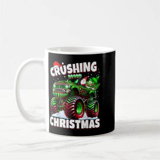 Crushing Christmas Truck For Boys Kids Holiday Kaffeetasse (Links)