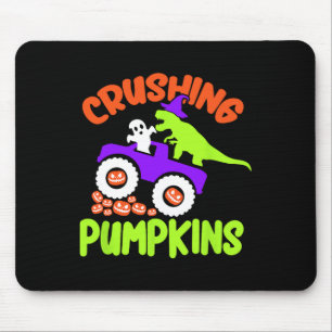 Crushing Pumpkins Lazy Halloween Kostüm Niedliches Mousepad