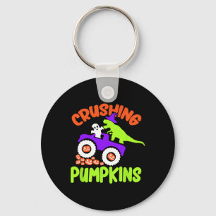 Crushing Pumpkins Lazy Halloween Kostüm Niedliches Schlüsselanhänger