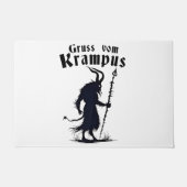 Cruss Vom Krampus Christmas Xmas Devil Spooky Fußmatte (Vorderseite)