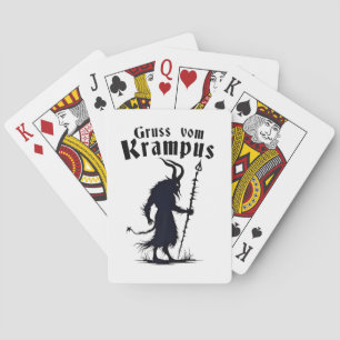 Cruss Vom Krampus Christmas Xmas Devil Spooky Spielkarten