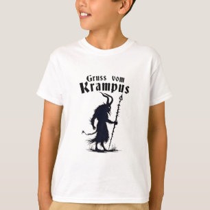 Cruss Vom Krampus Weihnachten Xmas Teufel Gruselig T-Shirt