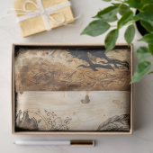 Crusty Rust Roosters Seidenpapier (Geschenk)