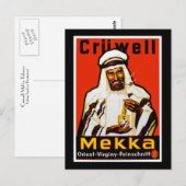 Cruwell Mekka Tobacco Postkarte (Vorne/Hinten)