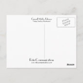 Cruwell Mekka Tobacco Postkarte (Rückseite)