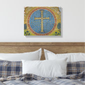 Crux gemmata leinwanddruck (Insitu (Schlafzimmer))