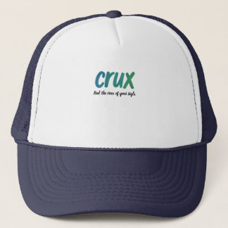 Crux - Minimalistische Pinselkappe Truckerkappe